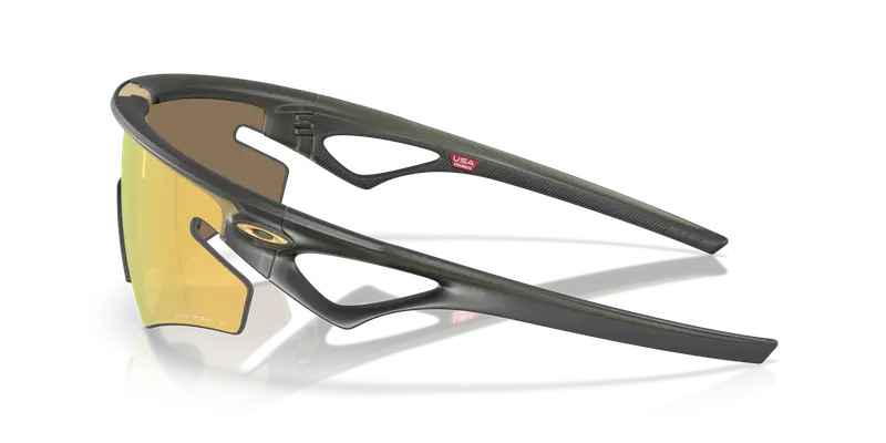 Oakley Unisex OO9499 SPHAERA SLASH 949905 Occhiali da sole O_Matter Verde Oro Squadrata Polarizzata miniatura 3