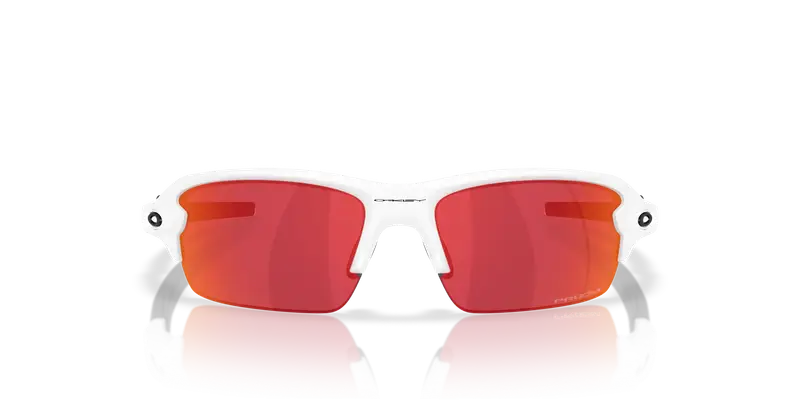 Oakley Unisex OO9511 FLAK 2.0 S 951103 Occhiali da sole O_Matter Bianco Viola Squadrata Normale miniatura 2