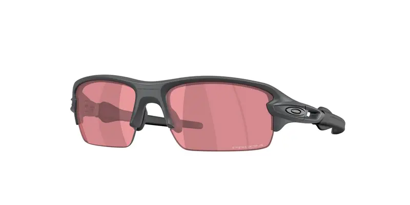 Oakley Unisex OO9511 FLAK 2.0 S 951108 Occhiali da sole O_Matter Grigio Viola Squadrata Normale