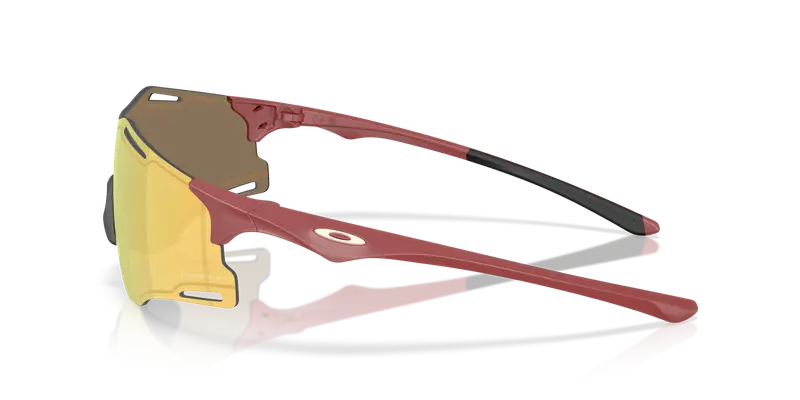 Oakley Unisex OO9512D CYBR ZERO 951203 Occhiali da sole O_Matter Rosso Oro Squadrata Normale miniatura 3