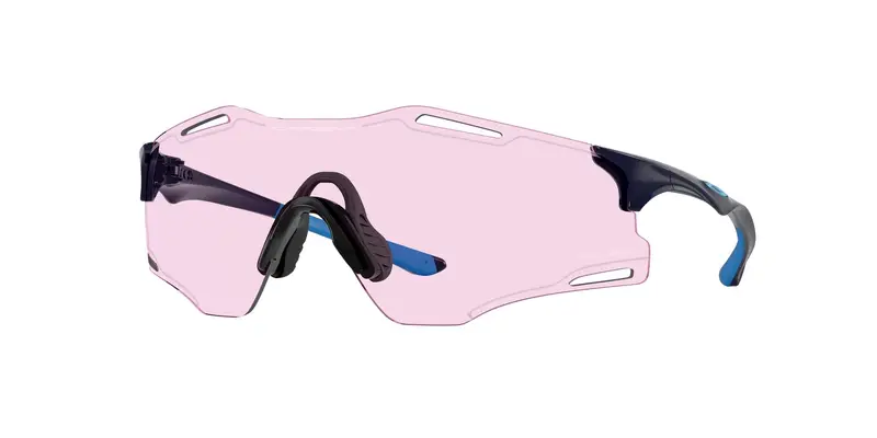Oakley Unisex OO9512D CYBR ZERO 951204 Occhiali da sole O_Matter Blu Rosa Squadrata Normale