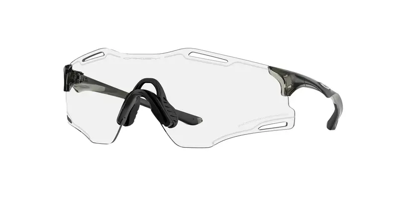 Oakley Unisex OO9512D CYBR ZERO 951206 Occhiali da sole O_Matter Nero Grigio Squadrata Fotocromatiche