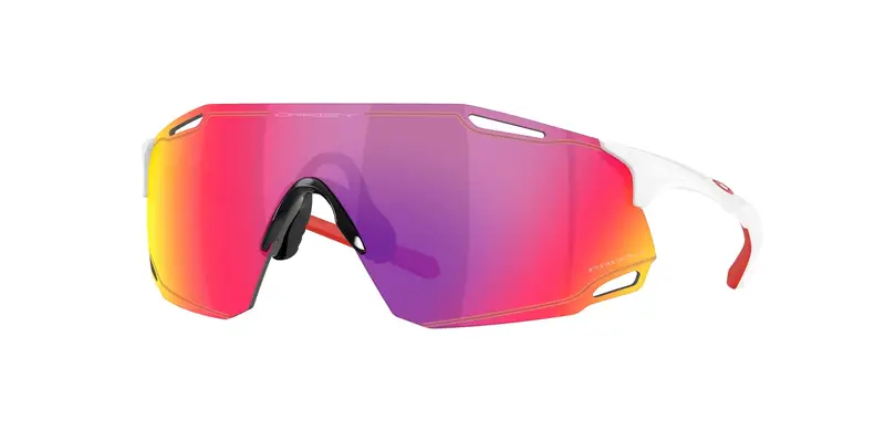 Oakley Unisex OO9513D CYBR DYNO 951303 Occhiali da sole O_Matter Bianco Viola Squadrata Normale