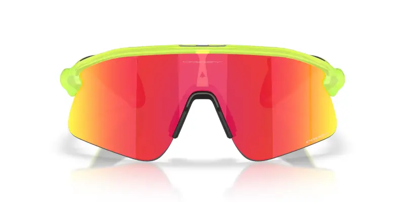 Unisex OO9517 STUNT DEVIL 951703 Occhiali da sole O_Matter Verde Rosso Squadrata Normale miniatura 3