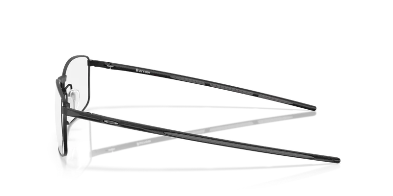 Oakley Unisex OX5086 BURROW 508601 Montature da vista Titanio Nero Trasparente Squadrata Normale miniatura 3