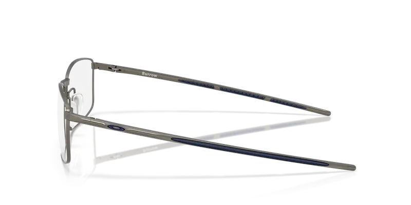 Oakley Unisex OX5086 BURROW 508603 Montature da vista Titanio Grigio Trasparente Squadrata Normale miniatura 3
