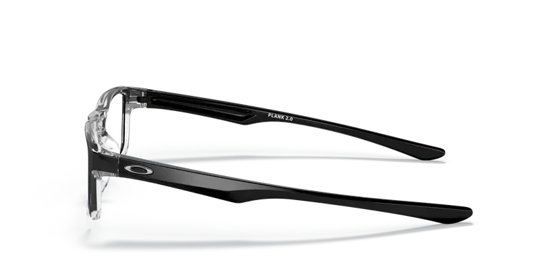 Oakley Unisex OX8081 PLANK 2.0 808112 Montature da vista O_Matter Nero Trasparente Squadrata Normale miniatura 3