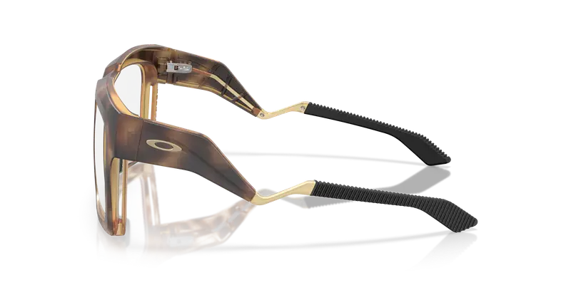 Oakley Unisex OX8190 ENIGMA INK 819004 Montature da vista O_Matter Marrone Trasparente Squadrata Normale miniatura 3