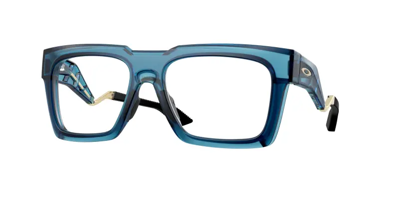 Unisex OX8190 ENIGMA INK 819007 Montature da vista O_Matter Blu Trasparente Squadrata Normale