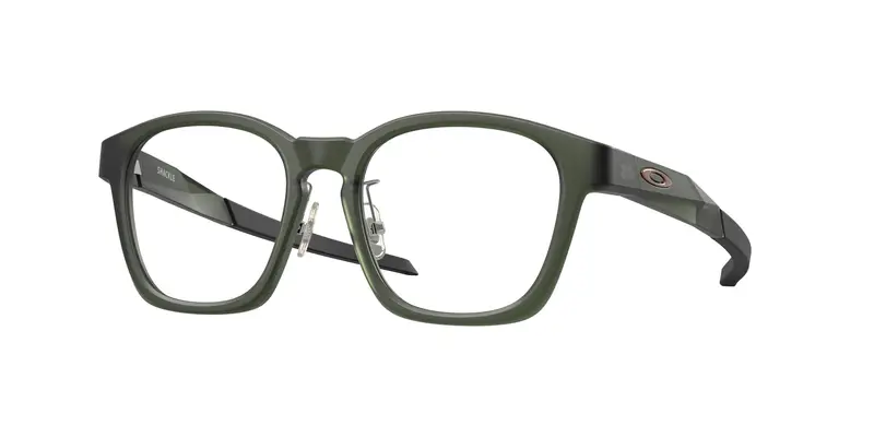 Oakley Unisex OX8197D SHACKLE 819703 Montature da vista O_Matter Verde Trasparente Squadrata Normale