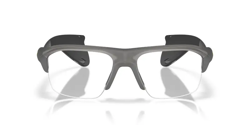 Unisex OX8198 STUNT GLIDER 819802 Montature da vista O_Matter Grigio Trasparente Squadrata Normale miniatura 3