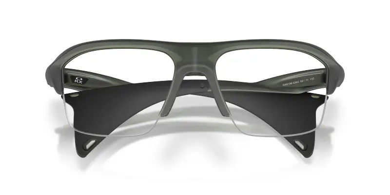 Unisex OX8198 STUNT GLIDER 819803 Montature da vista O_Matter Verde Trasparente Squadrata Normale miniatura 2