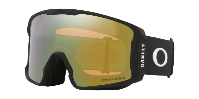Uomo Oakley OO7070 LINE MINER L 7070C3 Maschere da sci O_Matter Verde Maschera Normale
