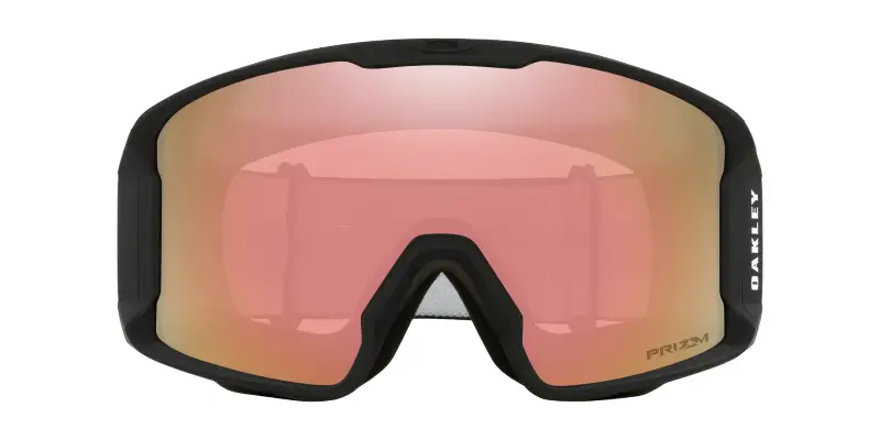 Uomo Oakley OO7070 LINE MINER L 7070C4 Maschere da sci O_Matter Oro Maschera Normale miniatura 2