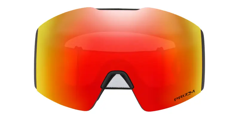 Uomo Oakley OO7099 FALL LINE L 709902 Maschere da sci O_Matter Nero Arancione Maschera Normale Prizm miniatura 2