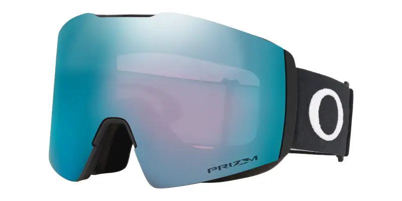 Uomo Oakley OO7099 FALL LINE L 709903 Maschere da sci O_Matter Nero Blu Maschera Normale Prizm