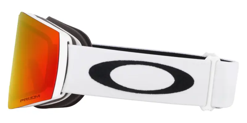 Uomo Oakley OO7099 FALL LINE L 709907 Maschere da sci O_Matter Bianco Arancione Maschera Normale Prizm miniatura 3
