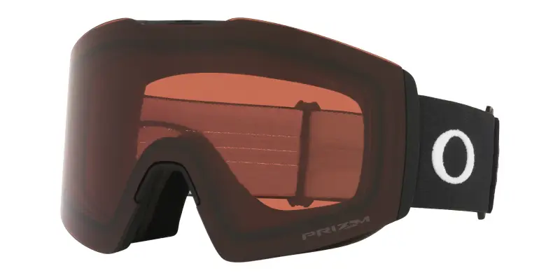 Uomo Oakley OO7099 FALL LINE L 709954 Maschere da sci O_Matter Marrone Maschera Normale