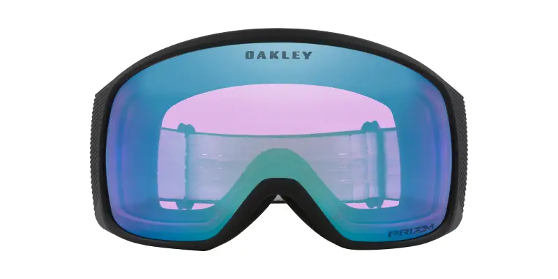 Uomo Oakley OO7105 FLIGHT TRACKER M 710578 Maschere da sci O_Matter Blu Maschera Normale miniatura 2