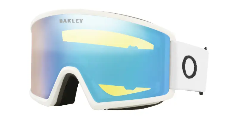 Uomo Oakley OO7120 TARGET LINE L 712008 Maschere da sci O_Matter Giallo Maschera Normale