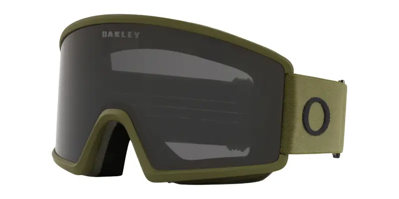 Uomo Oakley OO7120 TARGET LINE L 712013 Maschere da sci O_Matter Grigio Maschera Normale