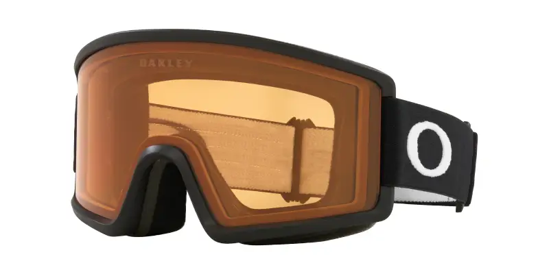 Uomo Oakley OO7121 TARGET LINE M 712102 Maschere da sci O_Matter Marrone Maschera Normale