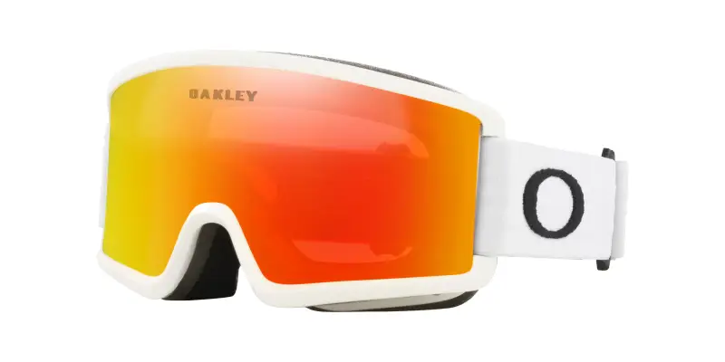 Uomo Oakley OO7122 TARGET LINE S 712207 Maschere da sci O_Matter Arancione Maschera Normale