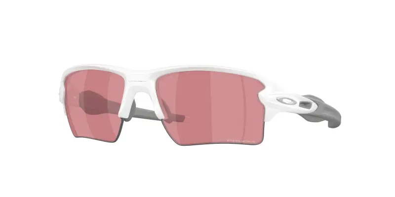 Uomo Oakley OO9188 FLAK 2 0 XL 9188K4 Occhiali da sole O_Matter Bianco Viola Squadrata Normale