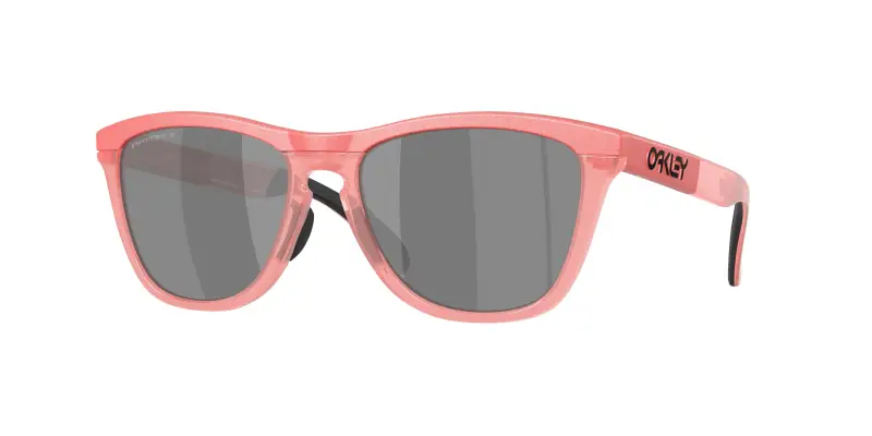 Uomo Oakley OO9284 FROGSKINS RANGE 928424 Occhiali da sole O_Matter Rosa Grigio Rotonda Polarizzata
