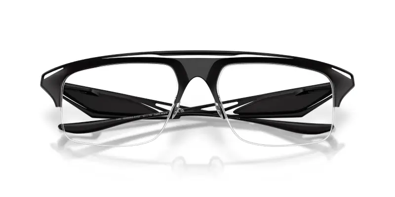 Uomo Oakley OX5093 VALDOSTA 509301 Montature da vista Titanio Nero Trasparente Squadrata Normale miniatura 2