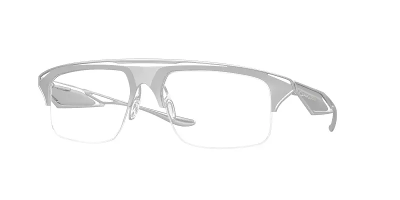 Uomo Oakley OX5093 VALDOSTA 509302 Montature da vista Titanio Argento Trasparente Squadrata Normale