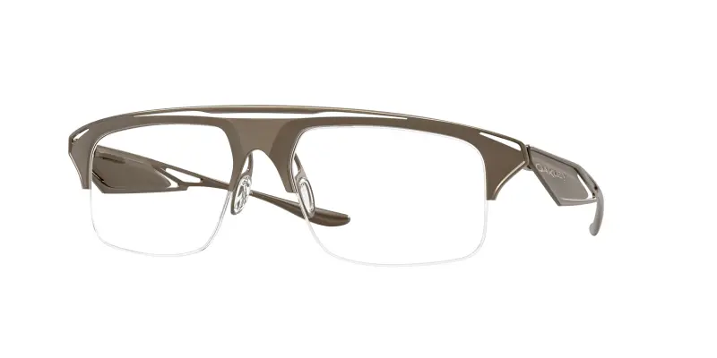 Uomo Oakley OX5093 VALDOSTA 509304 Montature da vista Titanio Grigio Trasparente Squadrata Normale