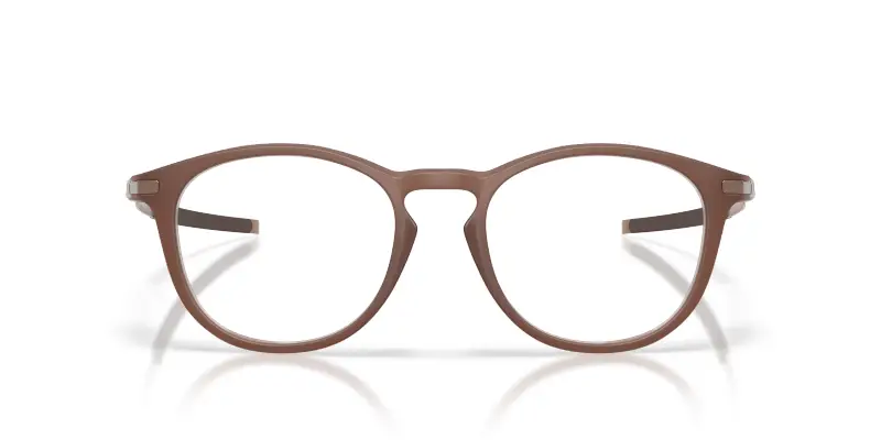 Uomo Oakley OX8105 PITCHMAN R 810527 Montature da vista O_Matter Rosso Trasparente Rotonda Normale miniatura 3