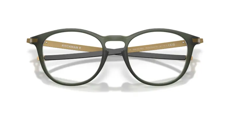 Uomo Oakley OX8105 PITCHMAN R 810528 Montature da vista O_Matter Verde Trasparente Rotonda Normale miniatura 2