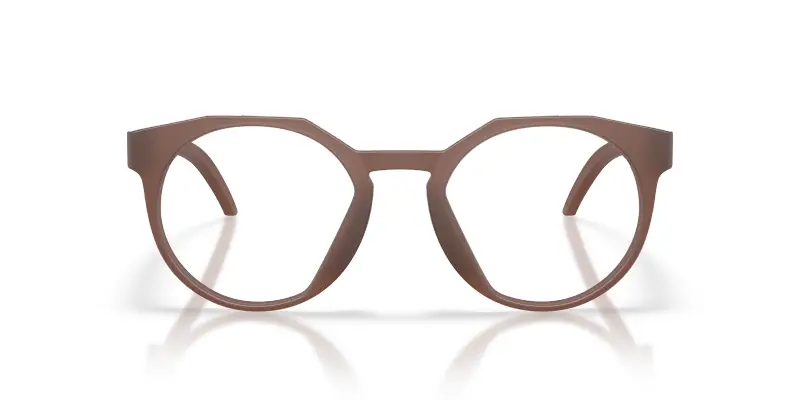 Uomo Oakley OX8139 HSTN RX 813911 Montature da vista O_Matter Rosso Trasparente Rotonda Normale miniatura 3