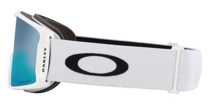 Uomo OO7070 LINE MINER L 707073 Maschere da sci O_Matter Bianco Blu Maschera Normale Prizm miniatura 3