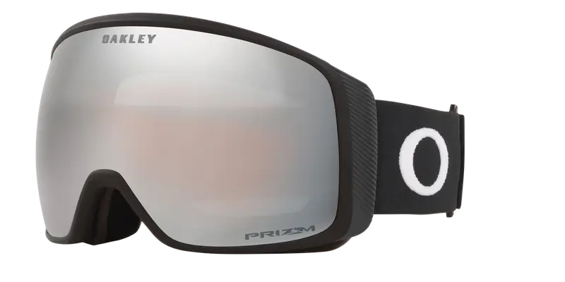 Oakley Uomo OO7104 FLIGHT TRACKER L 710402 Maschere da sci O_Matter Nero Grigio Maschera Normale Prizm