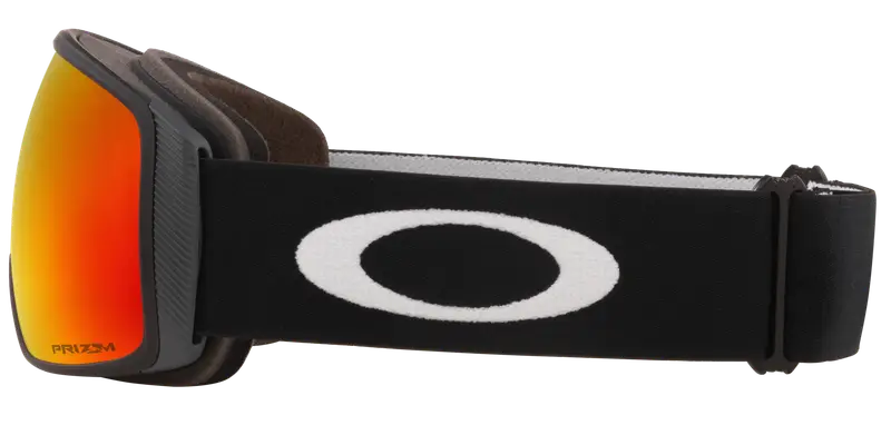 Oakley Uomo OO7104 FLIGHT TRACKER L 710407 Maschere da sci O_Matter Nero Arancione Maschera Normale Prizm miniatura 2