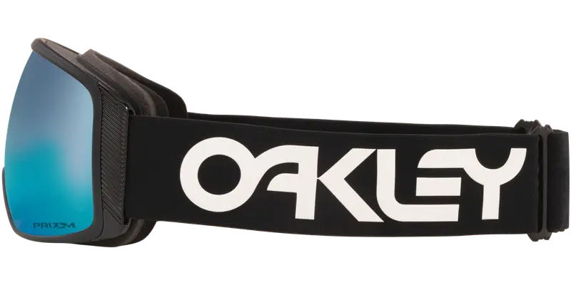 Oakley Uomo OO7104 FLIGHT TRACKER L 710408 Maschere da sci O_Matter Nero Blu Maschera Normale Prizm miniatura 2