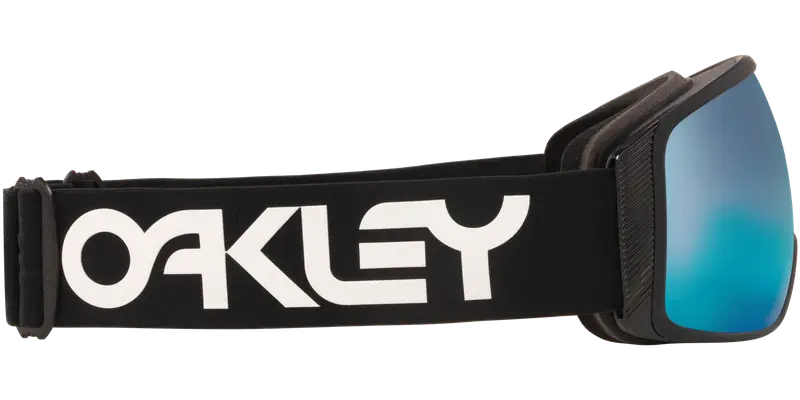 Oakley Uomo OO7104 FLIGHT TRACKER L 710408 Maschere da sci O_Matter Nero Blu Maschera Normale Prizm miniatura 3
