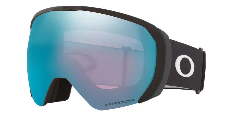 Oakley Uomo OO7110 FLIGHT PATH L 711005 Maschere da sci O_Matter Nero Blu Maschera Normale Prizm
