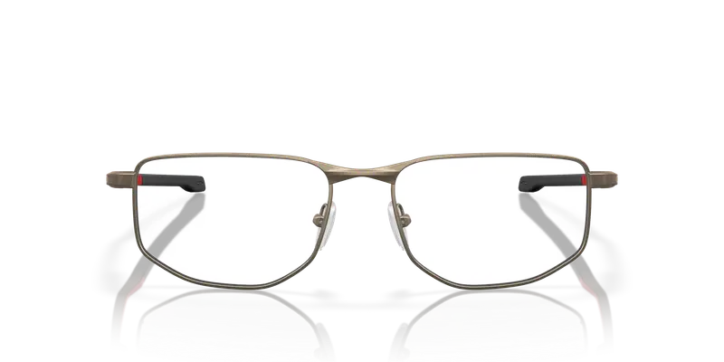 Oakley Uomo OX3012 ADDAMS 301202 Montature da vista Metallo Grigio Trasparente Squadrata Normale miniatura 2
