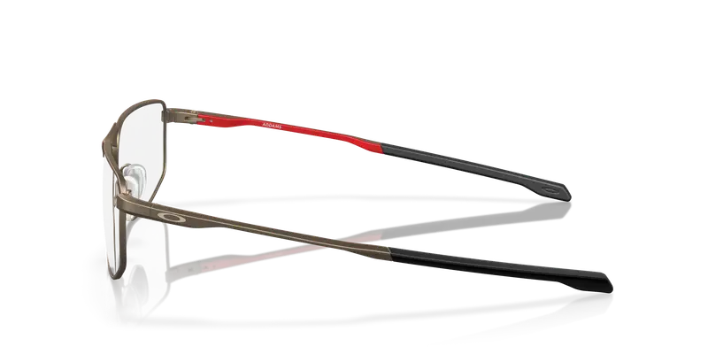 Oakley Uomo OX3012 ADDAMS 301202 Montature da vista Metallo Grigio Trasparente Squadrata Normale miniatura 3