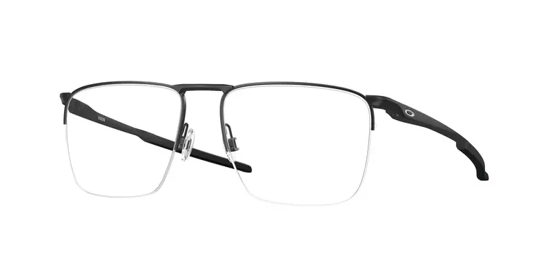 Oakley Uomo OX3026 VOON 302601 Montature da vista Metallo Nero Trasparente Squadrata Normale