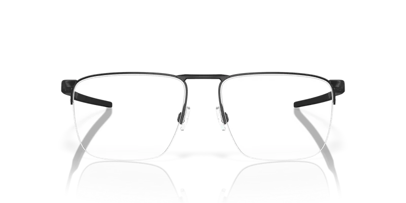 Oakley Uomo OX3026 VOON 302601 Montature da vista Metallo Nero Trasparente Squadrata Normale miniatura 2