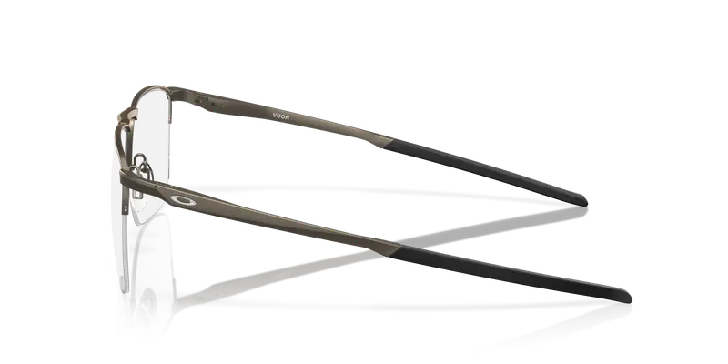 Oakley Uomo OX3026 VOON 302602 Montature da vista Metallo Grigio Trasparente Squadrata Normale miniatura 3