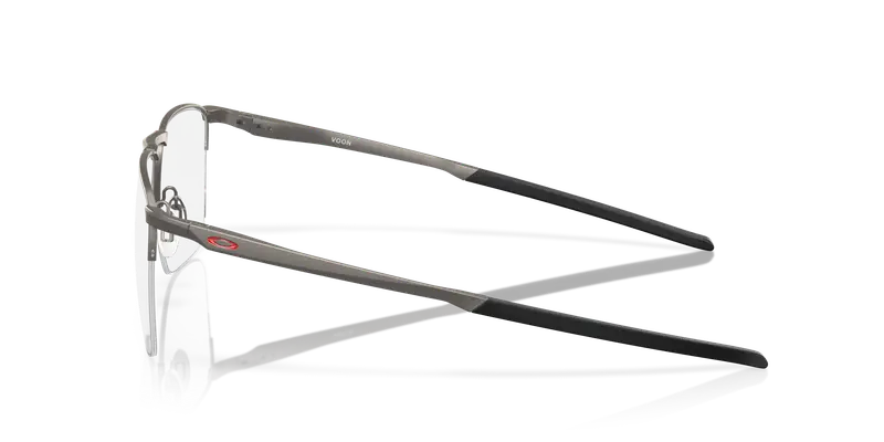 Oakley Uomo OX3026 VOON 302604 Montature da vista Metallo Grigio Trasparente Squadrata Normale miniatura 3