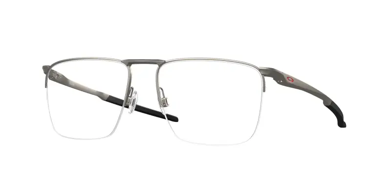 Uomo OX3026 VOON 302604 Montature da vista Metallo Grigio Trasparente Squadrata Normale