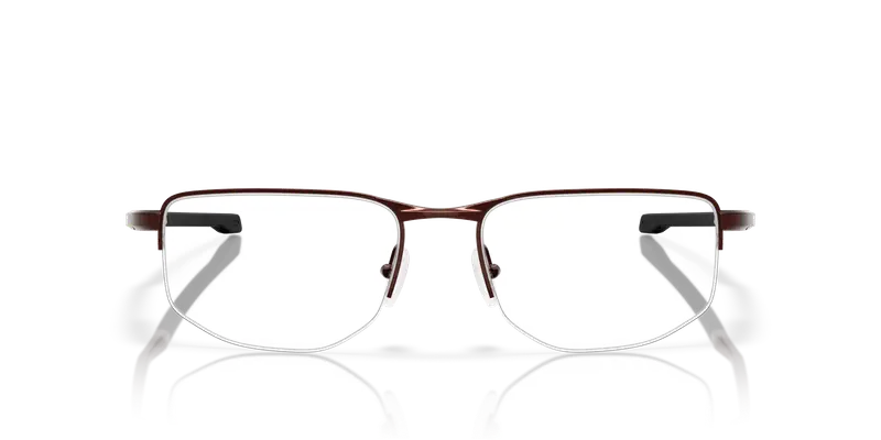 Oakley Uomo OX3035 ADDAMS 0.5 303504 Montature da vista Metallo Rosso Trasparente Squadrata Normale miniatura 2