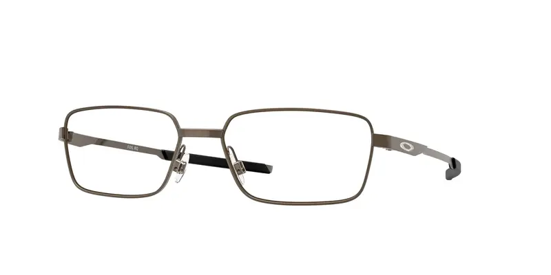 Oakley Uomo OX3036 FOIL RQ 303602 Montature da vista Metallo Grigio Trasparente Squadrata Normale